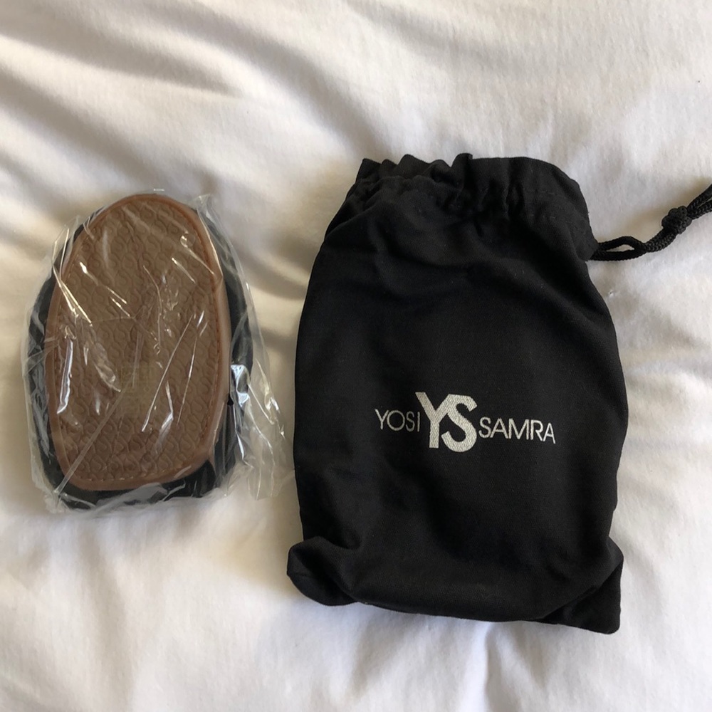 NWOT Yosi Samara Black Flats